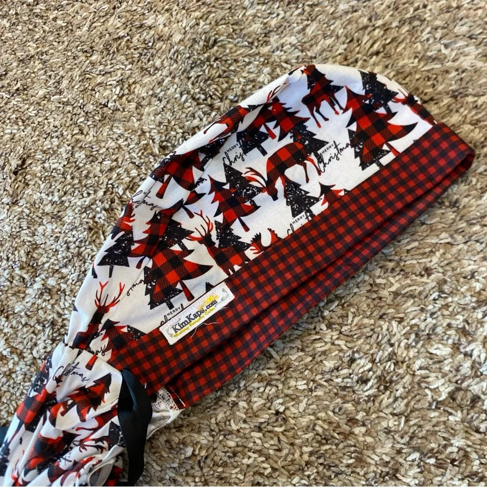 KimKaps Ponytail Style Surgical Hats Bundle Of 3 - Picture 5 of 6